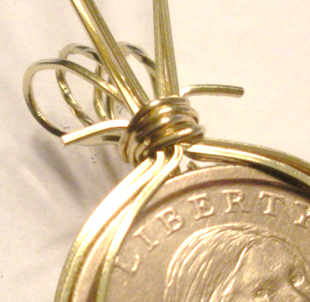 Judy Larson's Wire Wrap a Coin - , Classic Wire Jewelry, Wire Wrapping, Wrapping, Wire Wrapping Jewelry, Trim each to about 1 8 in length